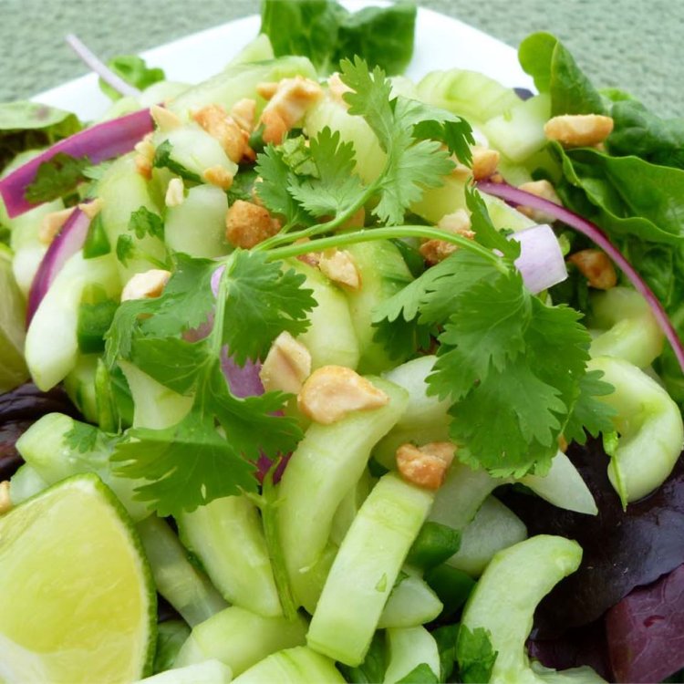 La Recette de Salade de concombre thaïlandaise