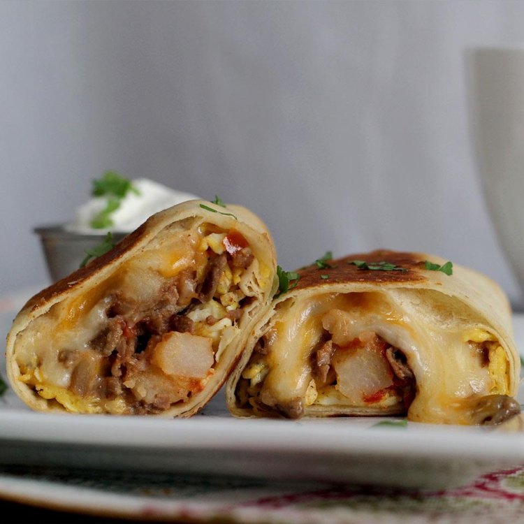 La Recette de Carne Asada Petit Déjeuner Burrito