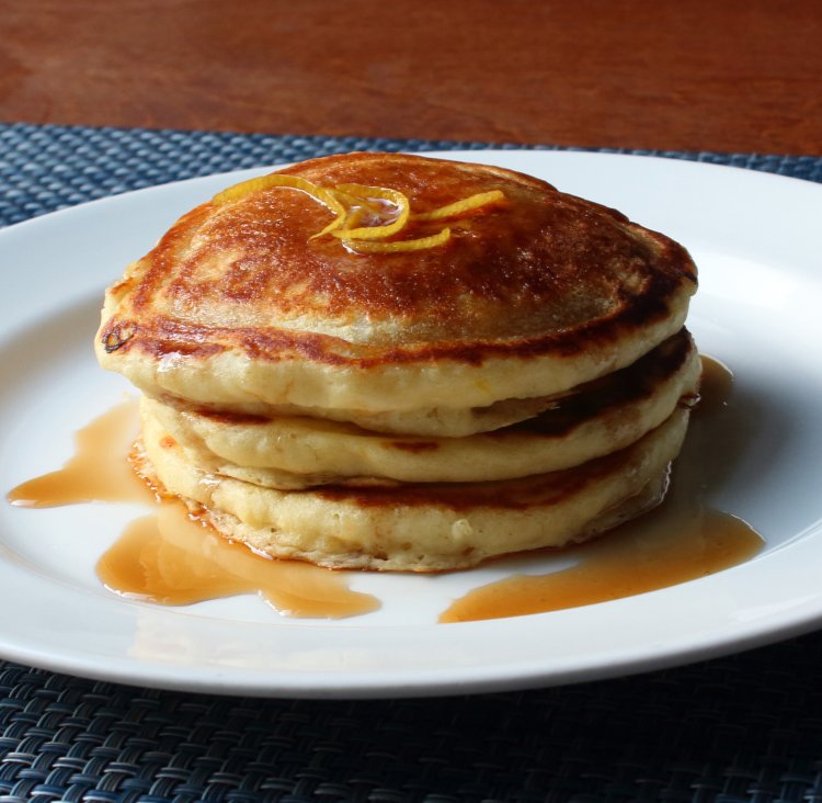 La Recette de Pancakes au citron et à la ricotta