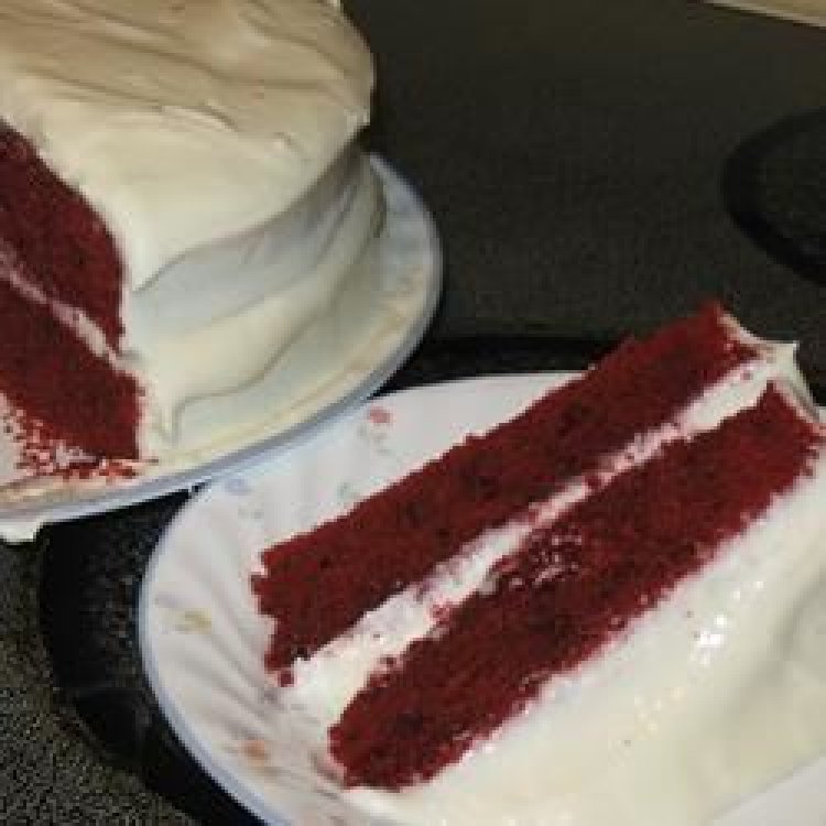 La Recette de Gâteau Red Velvet réduit en gras et en cholestérol