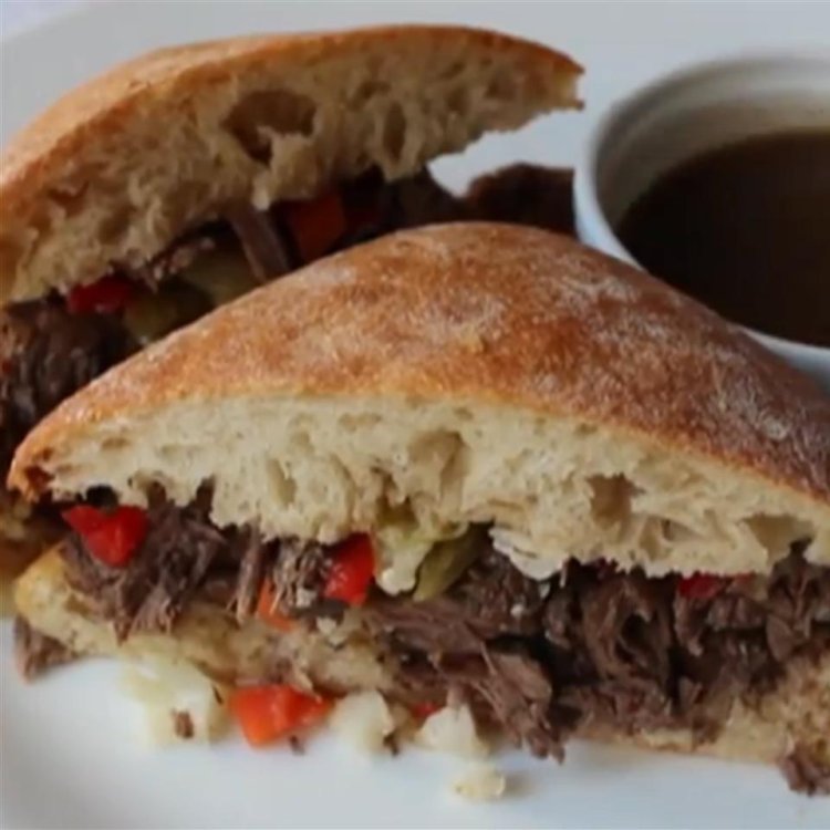 La Recette de Sandwich au bœuf italien inspiré de Chicago