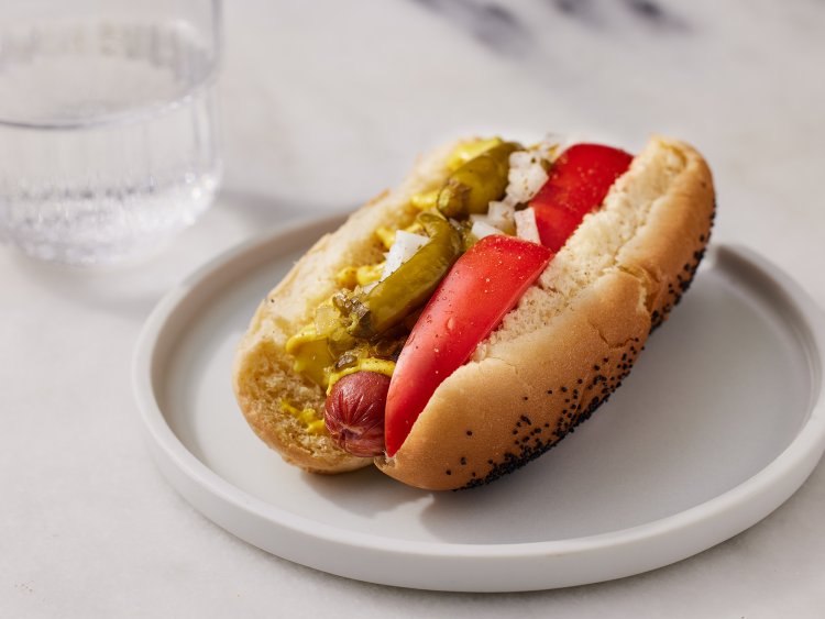La Recette de Hot-dog à la Chicago