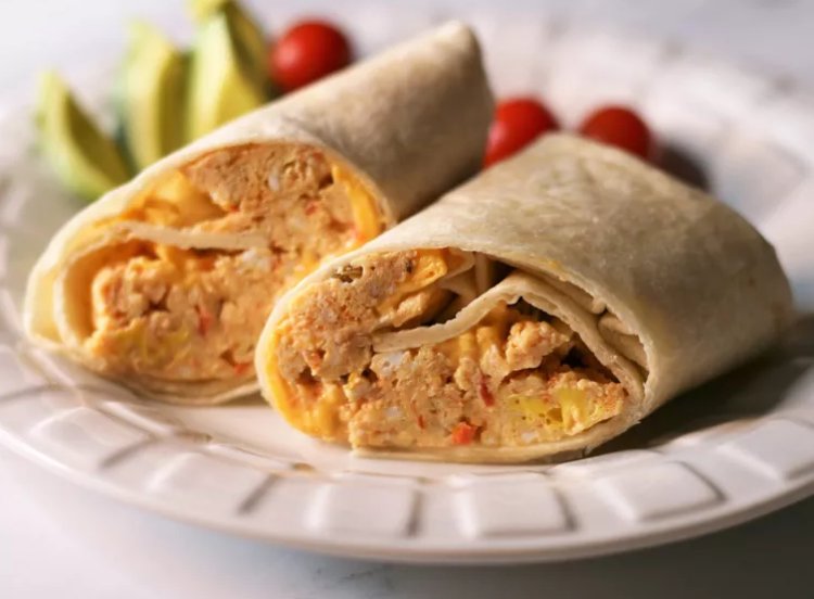 La Recette de Burrito petit-déjeuner minute