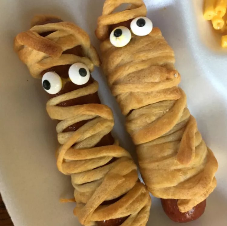 La Recette de Momies de hot-dogs